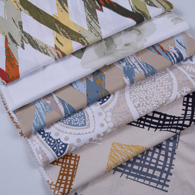 Tissu d'impression dispersé en polyester respectueux de la peau