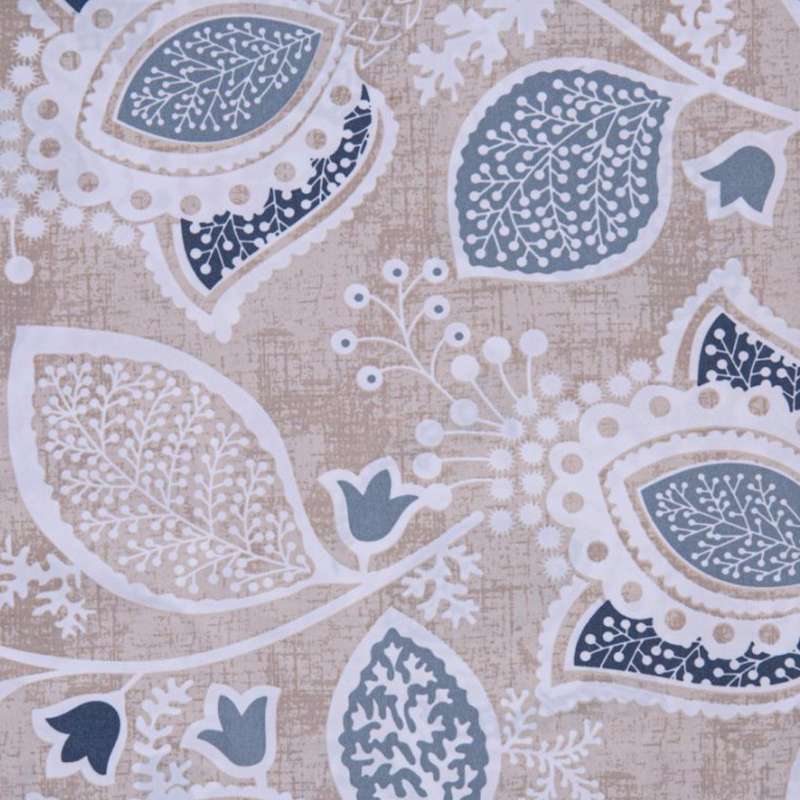 Tissu imprimé dispersé en polyester respirant et chaud
