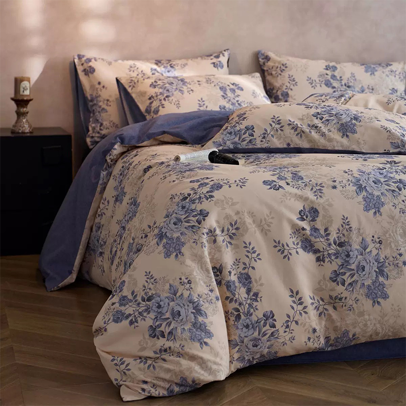 Ensemble de literie imprimé en microfibre 100 % polyester ultra doux